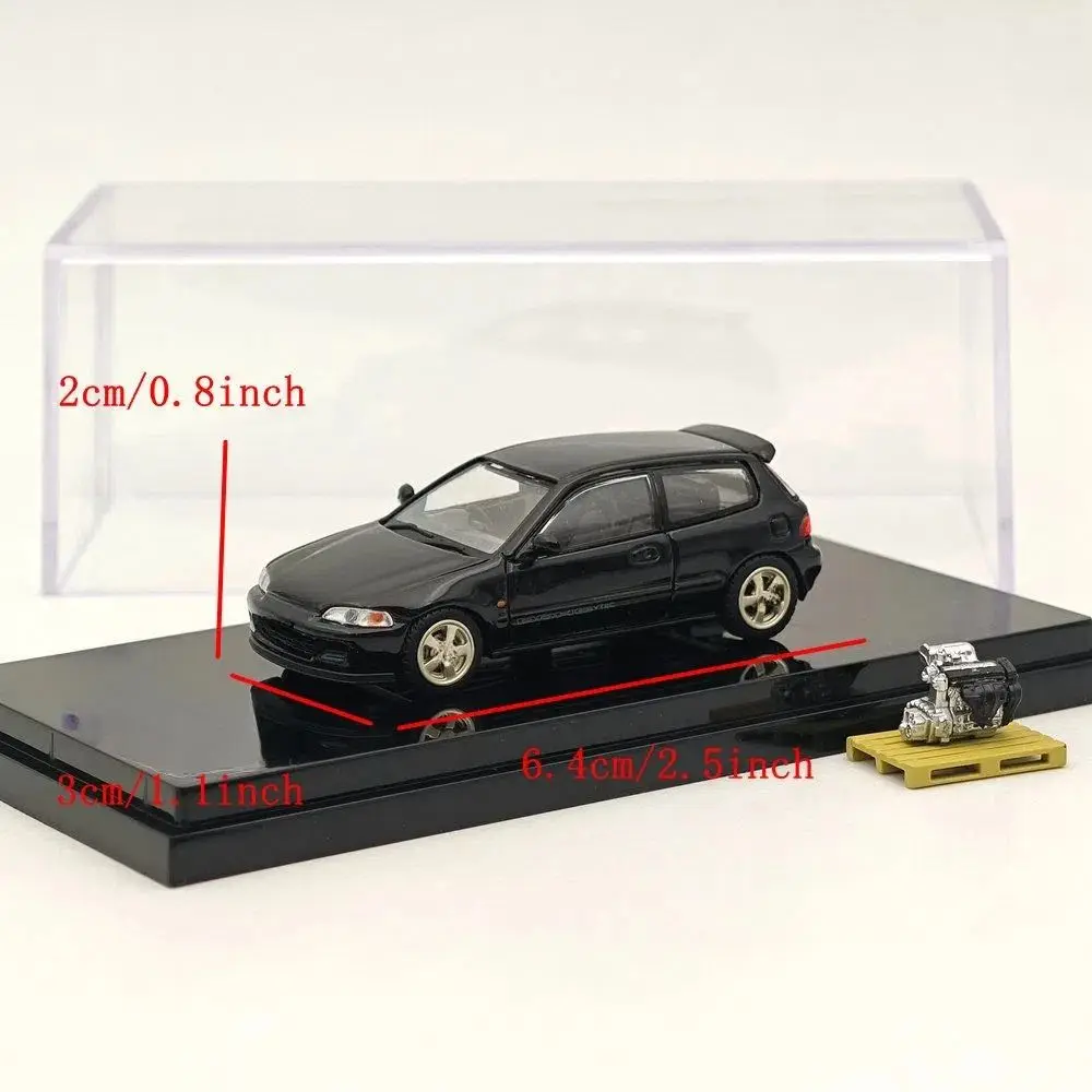 HJ 1:64 for Type-R (EK9) / (EG6) Sir-S /Initial D Diecast Models Car Collection Auto Gift
