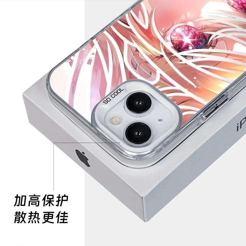 Anime Hoshino Rubii Idol Girl Phone Case for iPhone 11 12 13 14 15 16 17 Pro Max Plus Air MINI Oshi no Ko Hoshino Ai Back Cover