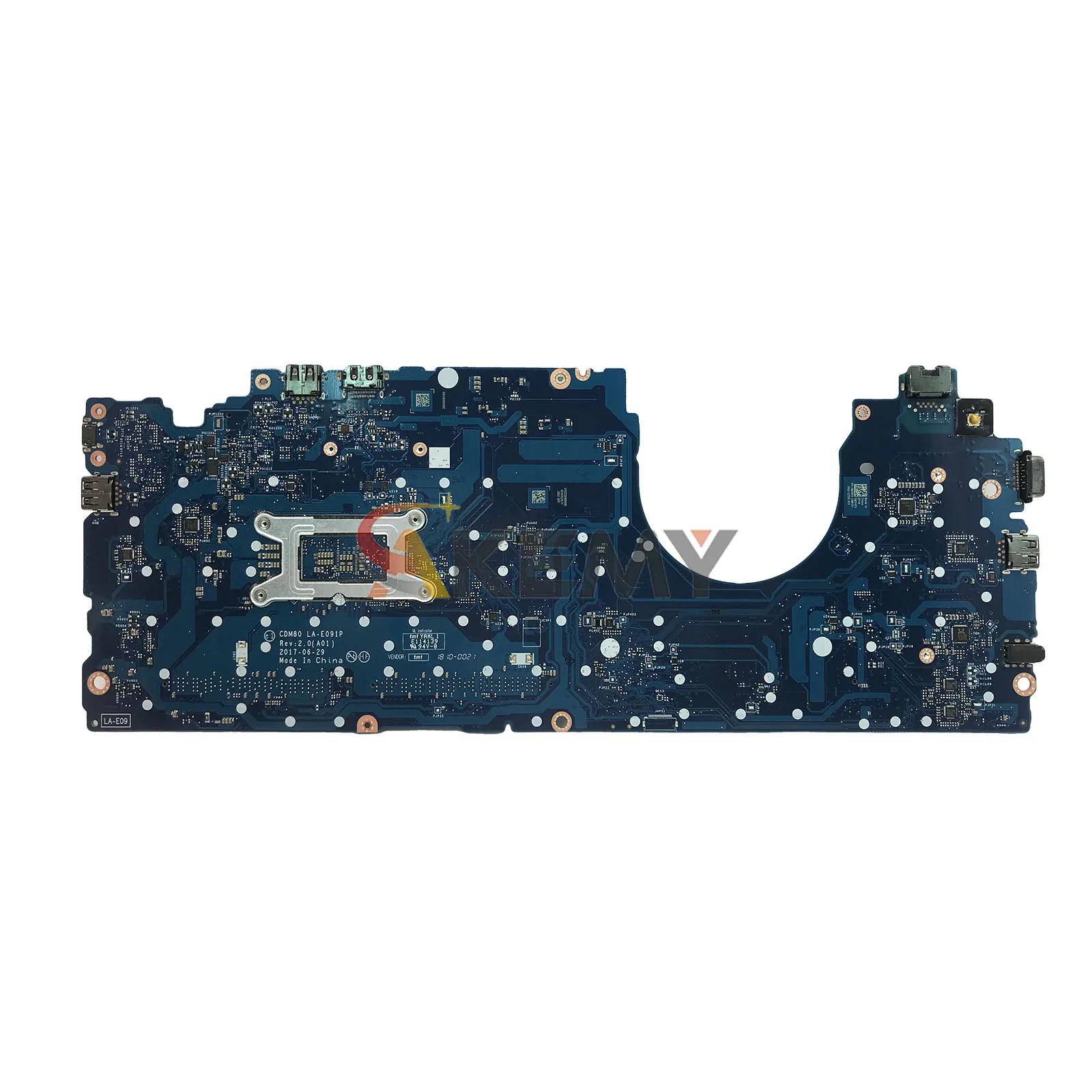 LA-E091P Laptop Motherboard for Dell Latitude 5580 Notebook, Supports i3 i5 i7 6th Gen CPU 00C098 0V6V32 100% Test OK