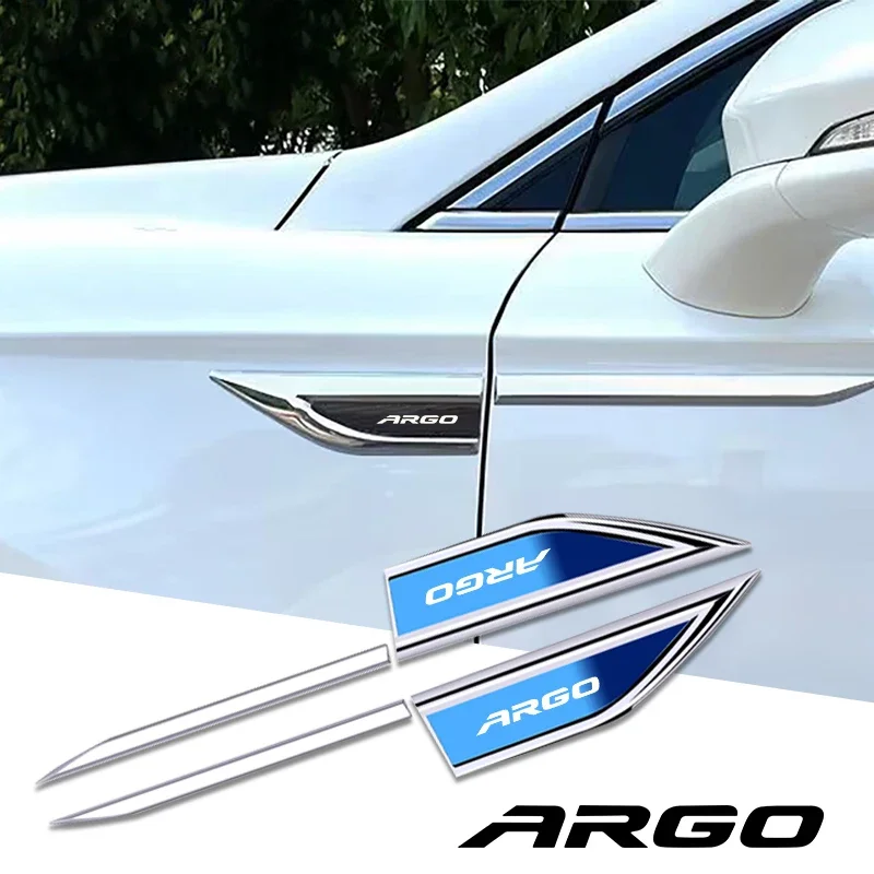 2pcs car accessory Side Doors Blade car stickers car accessories interiors for fiat argo
