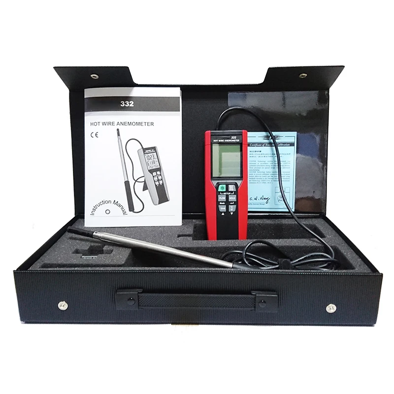 

CENTER-332 Hot Wire Anemometer Wind Speed Temperature Tester