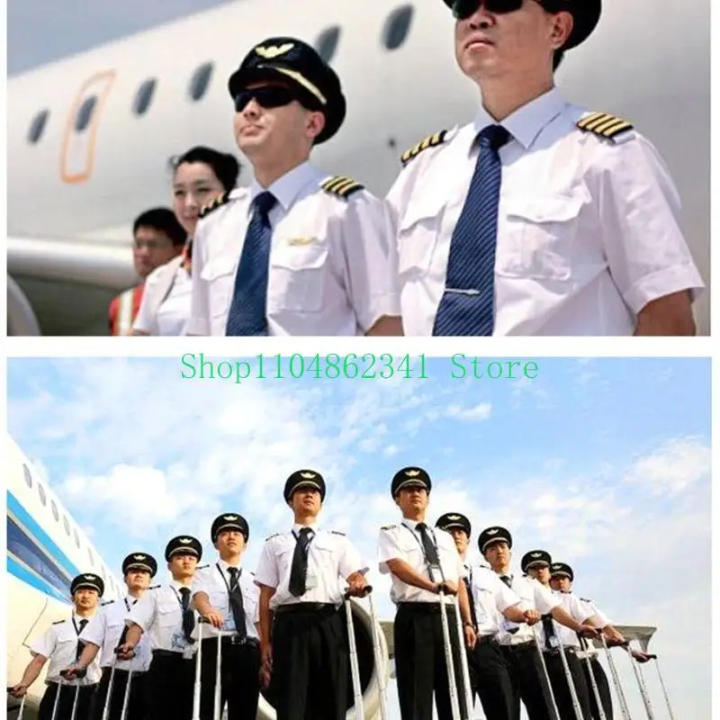 

5asd 1pair Elegant Embroidery Badge Fashion Overcoats Epaulettes Captain Epaulet Suitable for Clothing and Bag Decoration