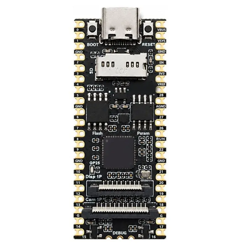 A97I-For Raspberry Pi Pico 2 RP2350A Linux Pro Board 16MB Flash 8MB PSRAM With SD Card Slot Camera Display Port MCU