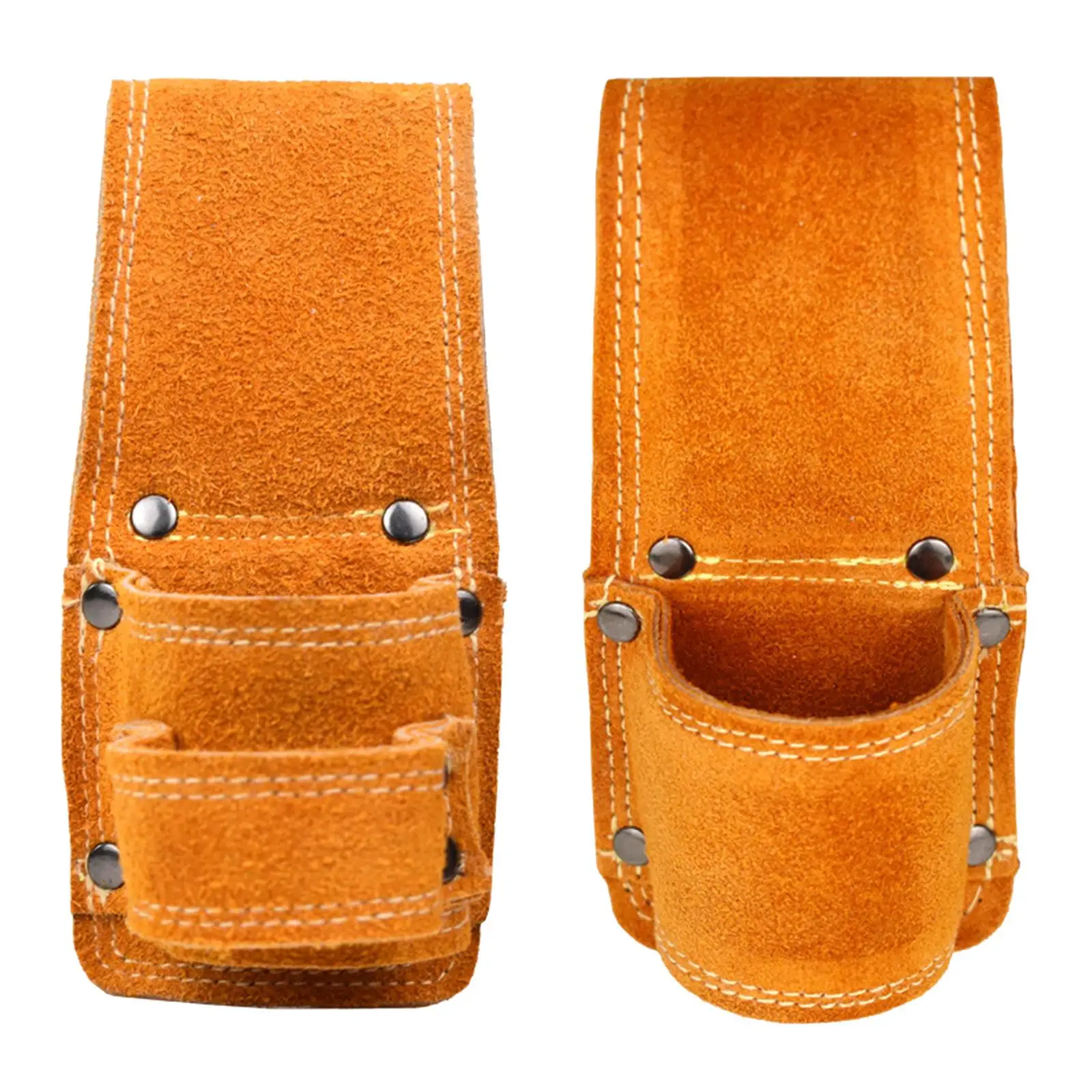 Suporte de martelo de couro pu, organizador de chave de armazenamento, gancho de bolso, bainha, martelo, ferramenta, cinto para trabalhar madeira