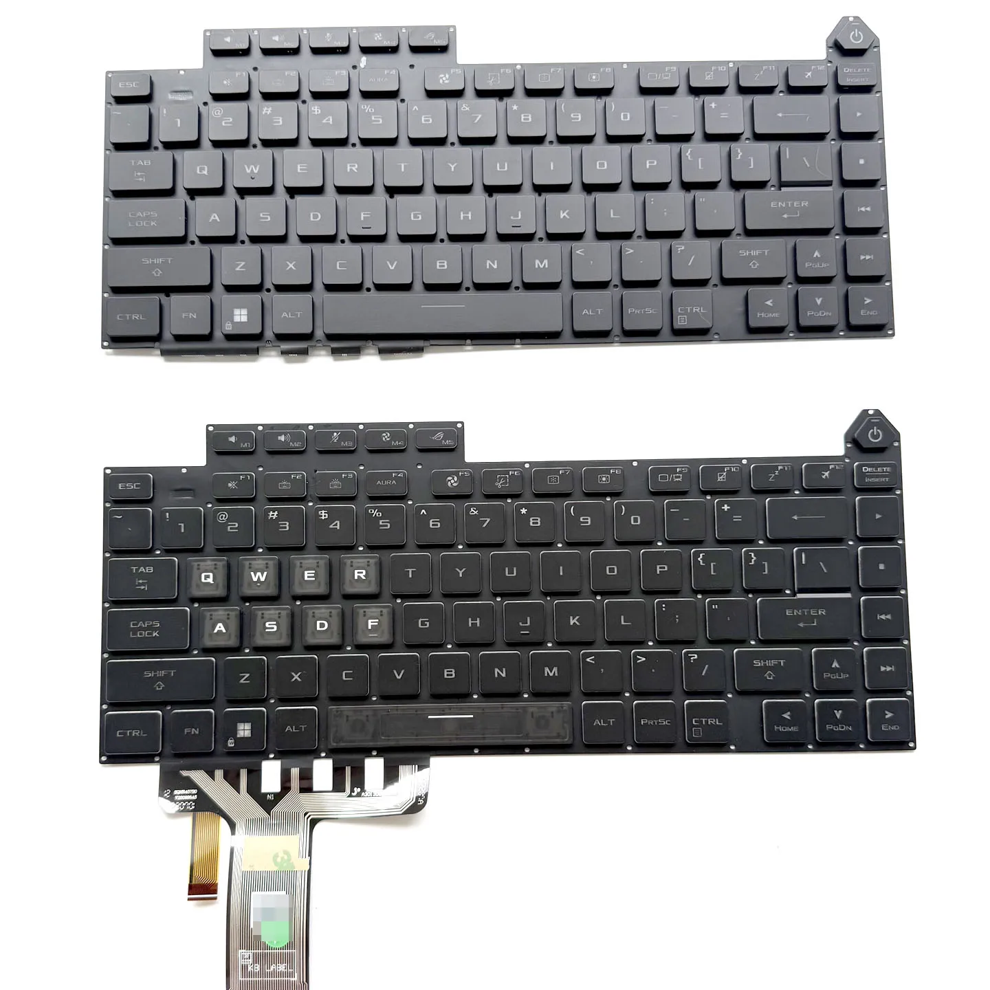 For Rog Strix Scar G16 G614J G634J 2023/2024 Edition Laptop Keyboard Keycaps and Key Holder Buttons