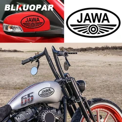 BLKUOPAR JAWA Logo Graphics Personality Waterproof Decal Trunk Helmet Motorcycle Windshield Bumper Racing Car Stickers for Decor