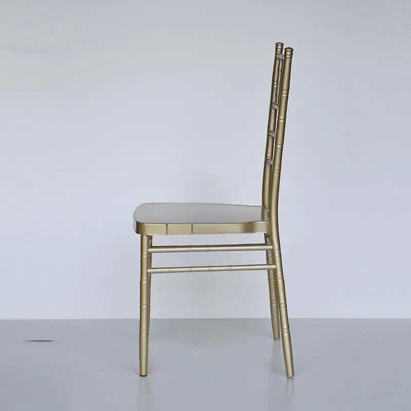 

Wholesale champagne color modern minimalist chairs for banquet parties wedding activities, etc.