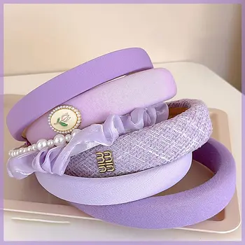 10 best sales बैंगनी हेडबैंड - №1