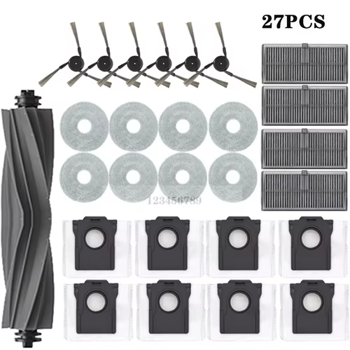 Dreame X40 Ultra / X40 Pro Robot Vacuum Spare Parts Main Side Brushes Mop Cloths HEPA Filters Dust Bags Accessories - Image 16