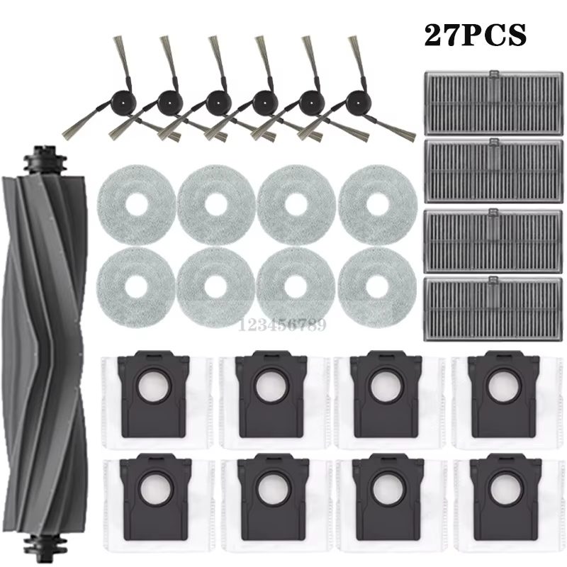 Dreame X40 Ultra / X40 Pro Robot Vacuum Spare Parts Main Side Brushes Mop Cloths HEPA Filters Dust Bags Accessories - Image 16