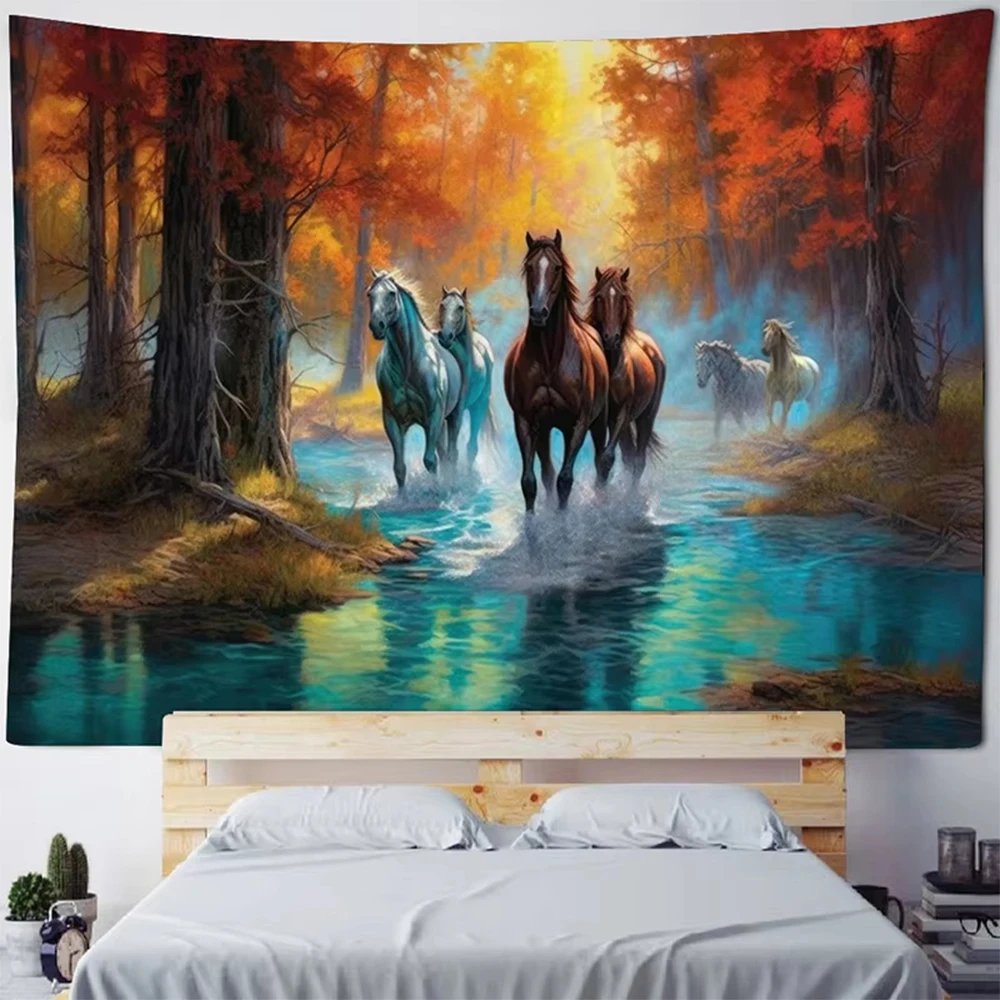 Printing Big Tapestry Wall Hanging Polyester Cloth Home Decoration Mandala Bohemian Hippie Room Wall Decoration