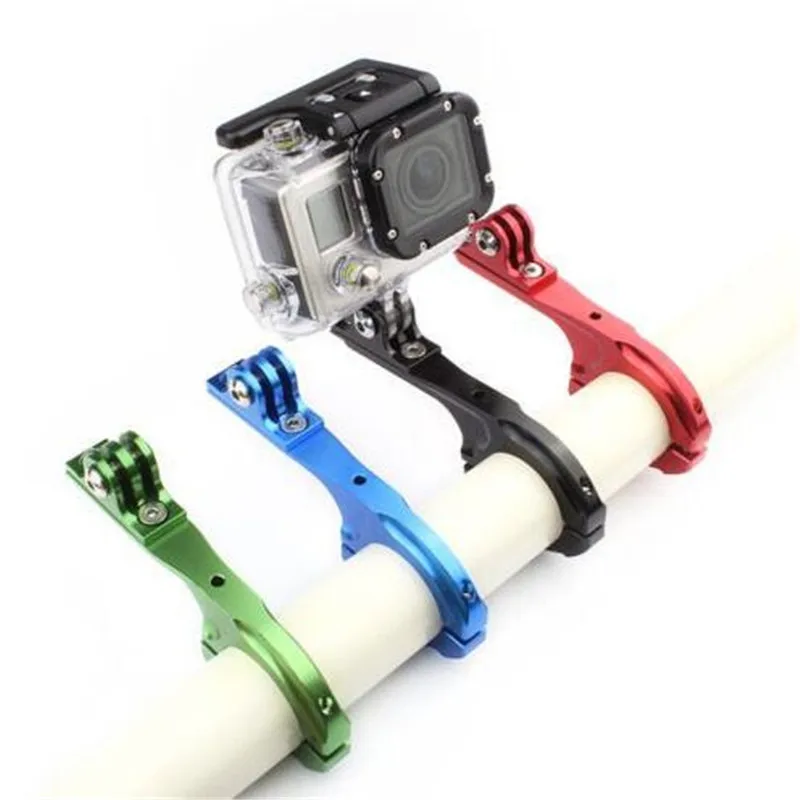 Gopro accessories Hero4 holder aluminum alloy bicycle rack fixed clip F-trye bike computer mount for HE HERO HD HERO2 3/3plus/4