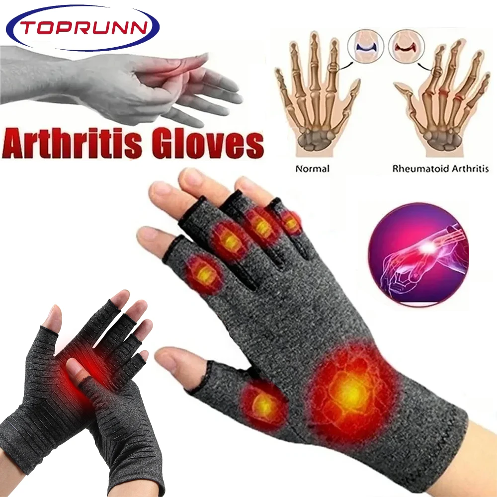 

1Pair Arthritis Gloves,Touch Screen Gloves,Compression,Promote Circulation Gloves Anti Arthritis Therapy Wrist Support Wristband