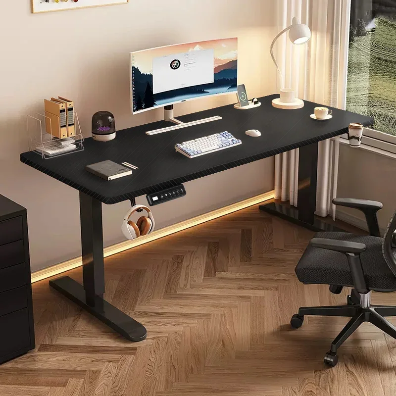 Electric Standing up Desk, Height Adjustable Electric Sit Stand Desk, Computer Desk Height Adjustable for Home Office Study Desk