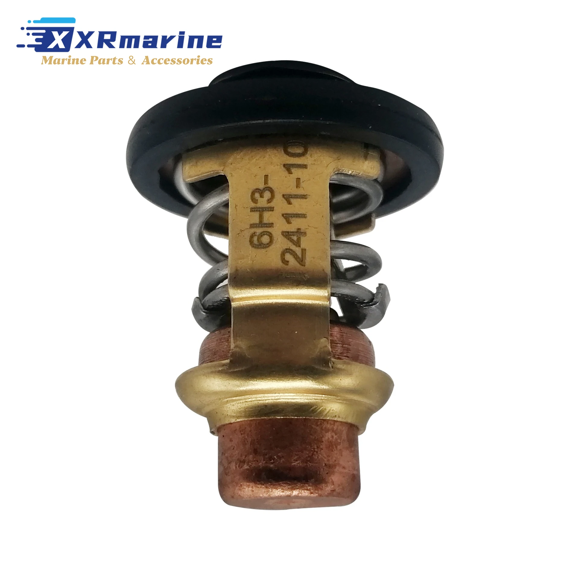 122°F Thermostat 6H3-12411-00 Fits for Yamaha 2-Stroke 60HP 70HP C60 C70 Outboard Motors 6H3-12411-01 6H3-12411-10 18-3622