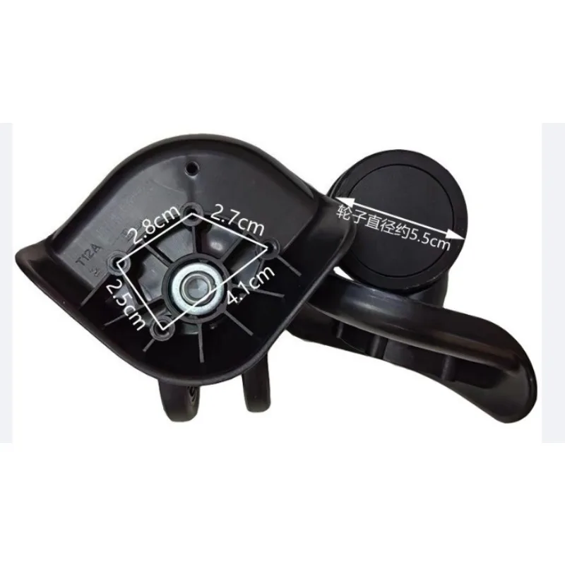 Swivel Caster Wheels Fit For SJTOBOL T12A Suitcase, Trolley Luggage Roller Replacement Spare Parts