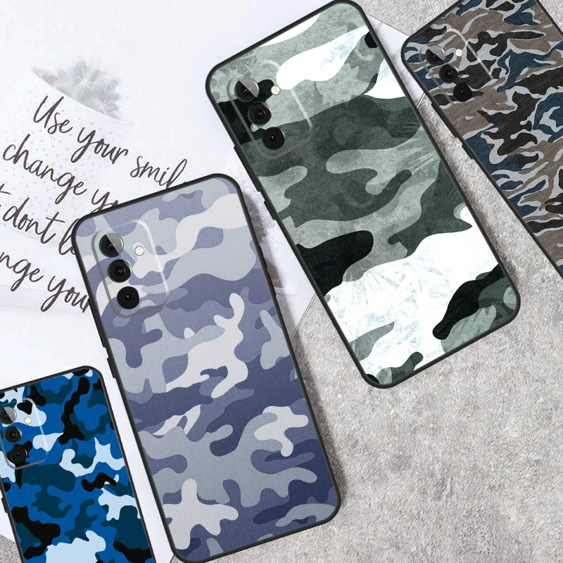 Army Military Camouflage Case For Samsung Galaxy A14 A24 A34 A54 A53 A33 A13 A52 A32 A22 A12 A71 A51 A15 A25 Coque