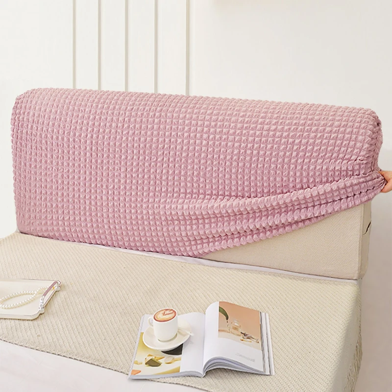 Fashion Breathable Headboard Cover Elastic All-inclusive Dustproof Slipcover Soft Stretch Bed Protector Washable Slipcovers