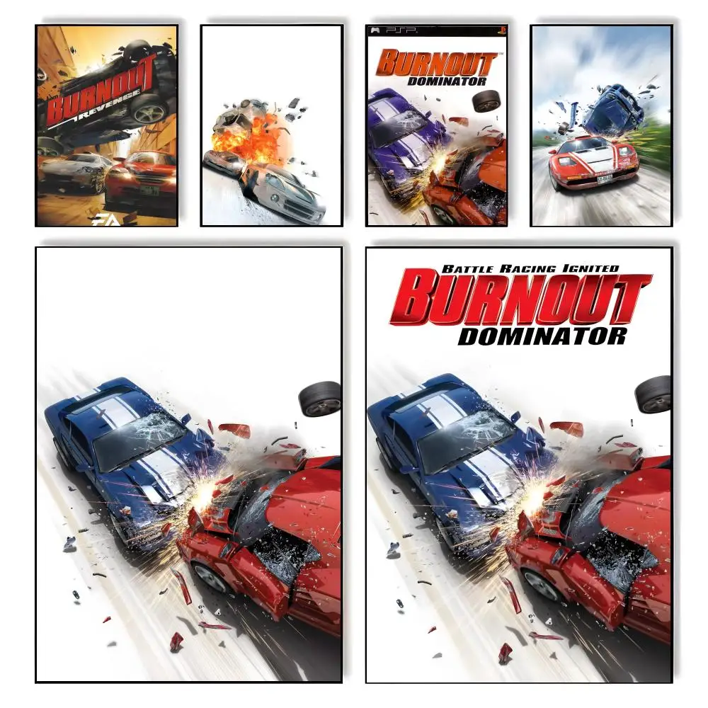 Dynamic B-Burnout Dominator posterS Poster Self-Adhesive Stylish Art Print Poster Wall Home Decor