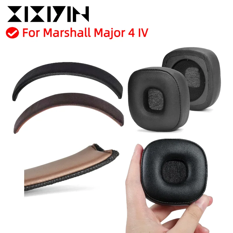 

Replacement Earpads Headband for Marshall Major 4 IV Headset Ear pads Headphones Leather Sleeve Earphone Earmuff