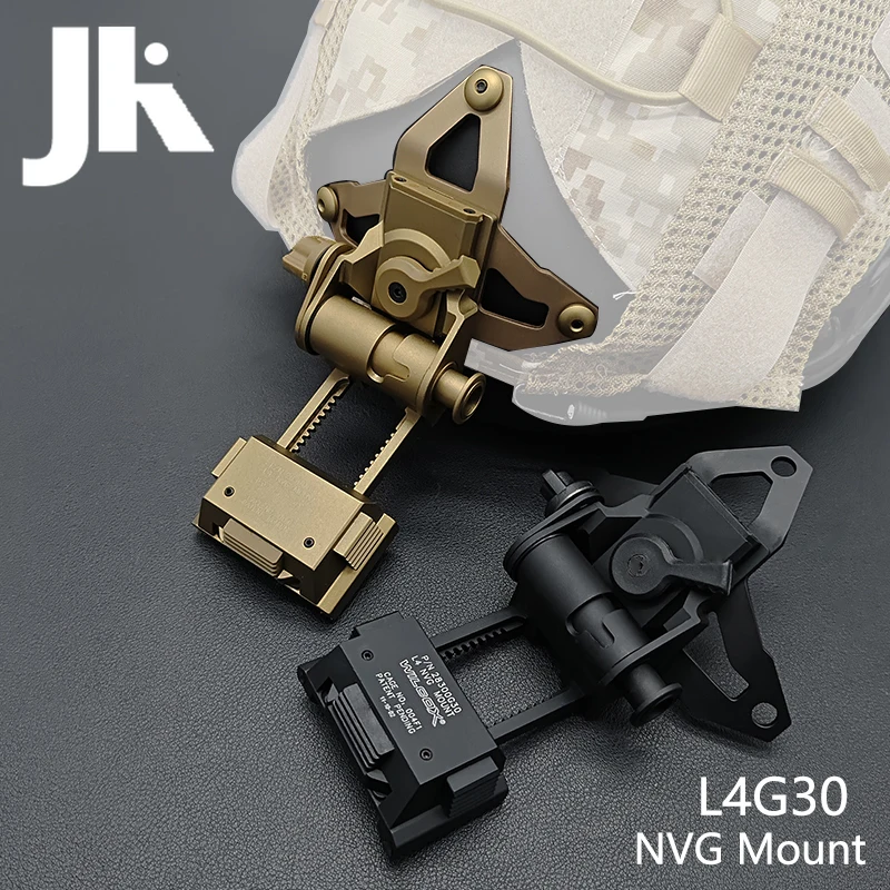 

L4G30 NVG Adjustable Quick InstallationTactical Metal Helmet Mount Holder Bracket Cuttlefish Dried Helmet Install Accessories