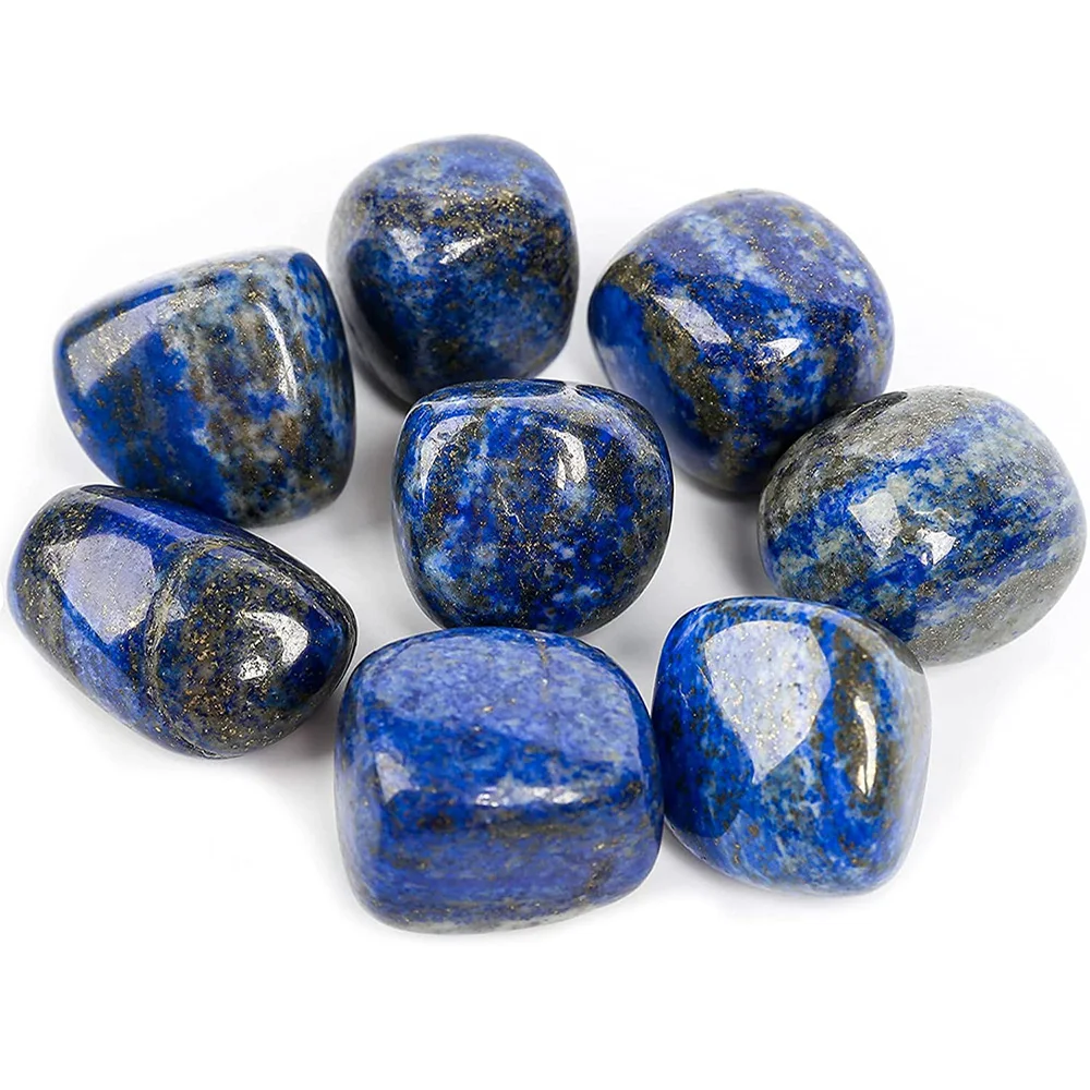 

100% Natural Large Granular Lapis Lazuli Stone Crystal Polished Quartz Stones Energy Chakra Healing 20-30mm