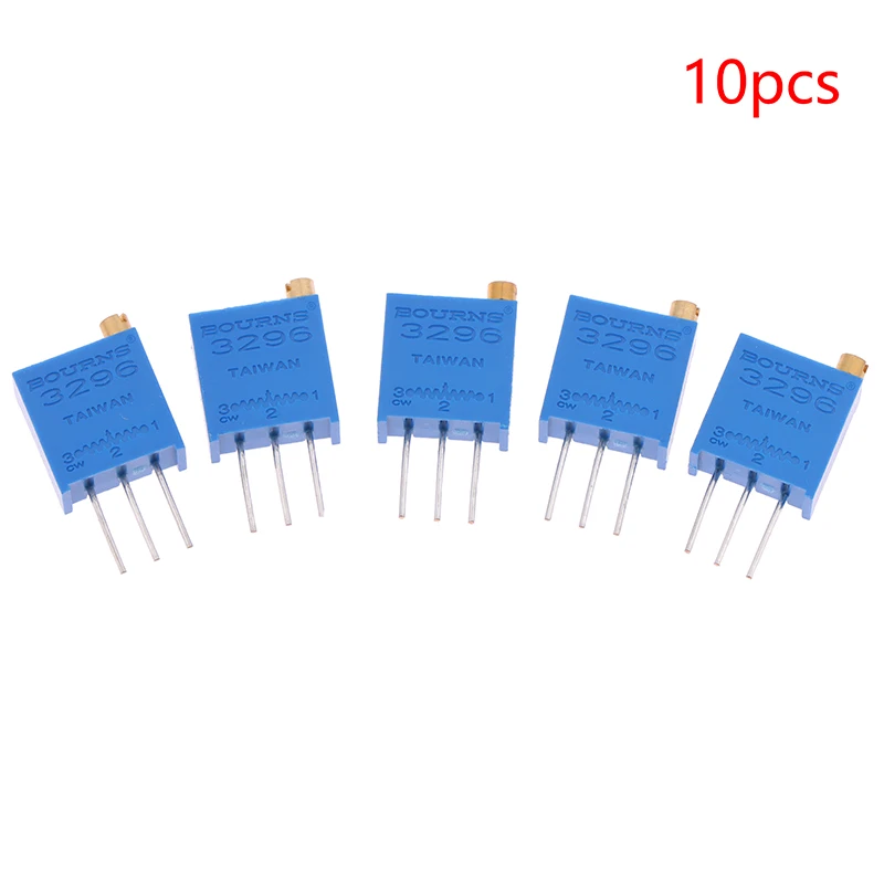 10pcs 3296W 200R 201 3296W201LF 3296 Top Adjustment Potentiometer Tool Accessories