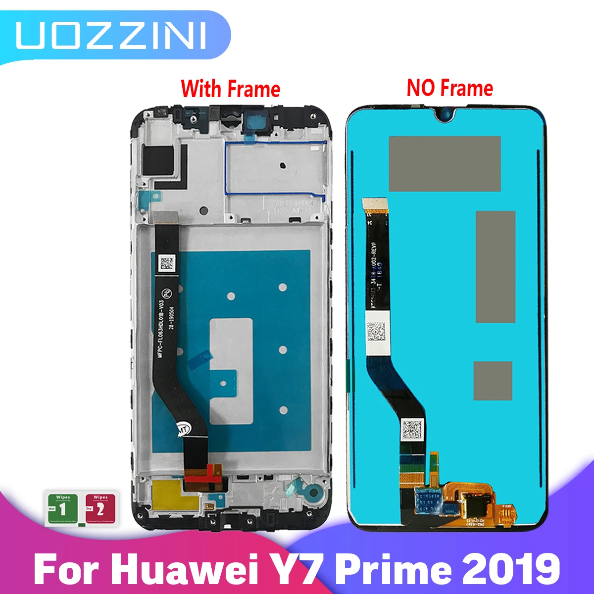 Pantalla táctil de 6,26 pulgadas para móvil, piezas de reparación de Sensor LCD 2019 probado, para Huawei Y7 2019, DUB-LX3, DUB-L23, Y7 Prime 100%