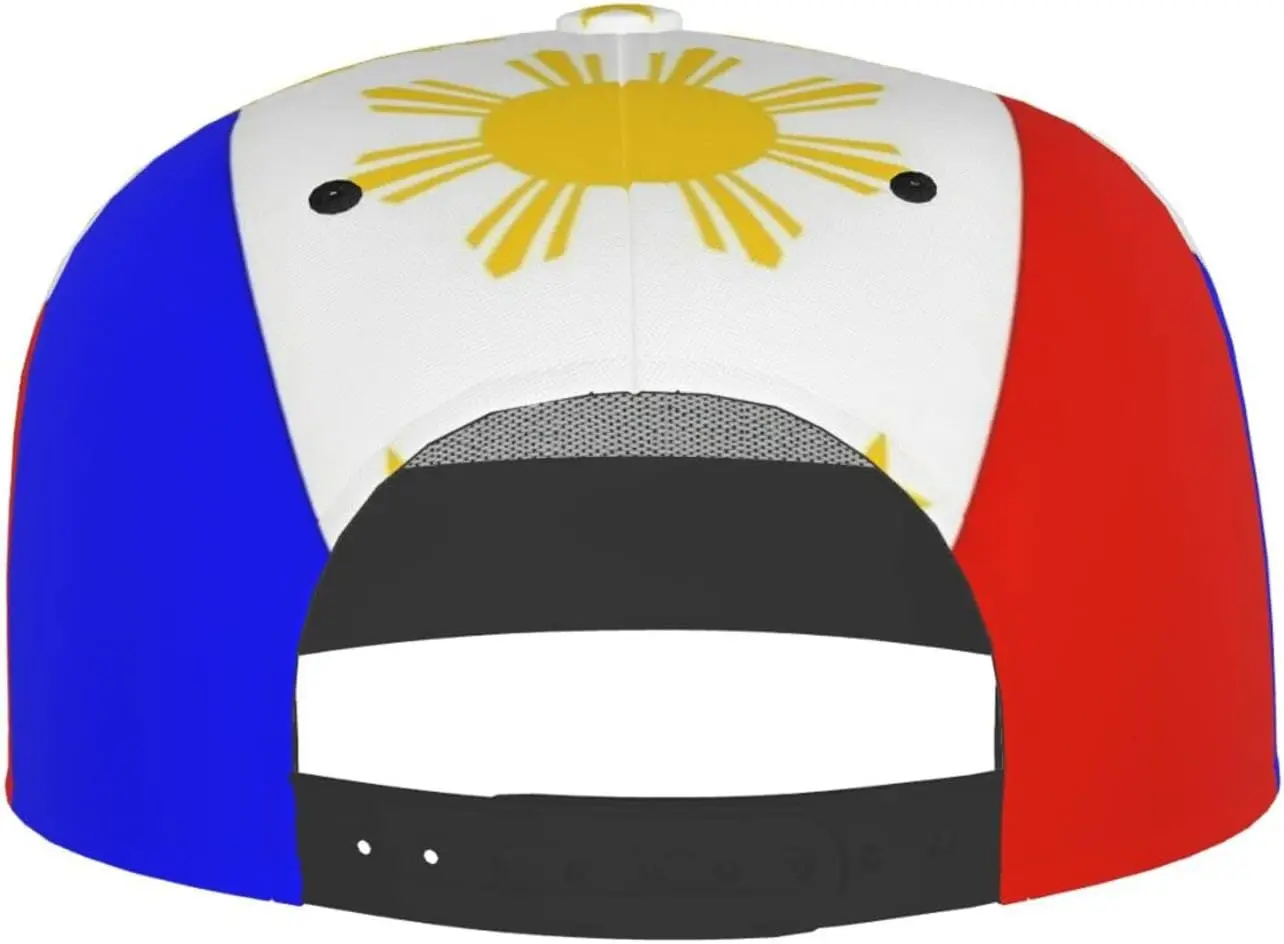 Cute Philippines Flag Hat Men Women Adjustable Filipino Flag Baseball Cap Dad Hat Outdoor Ball Cap