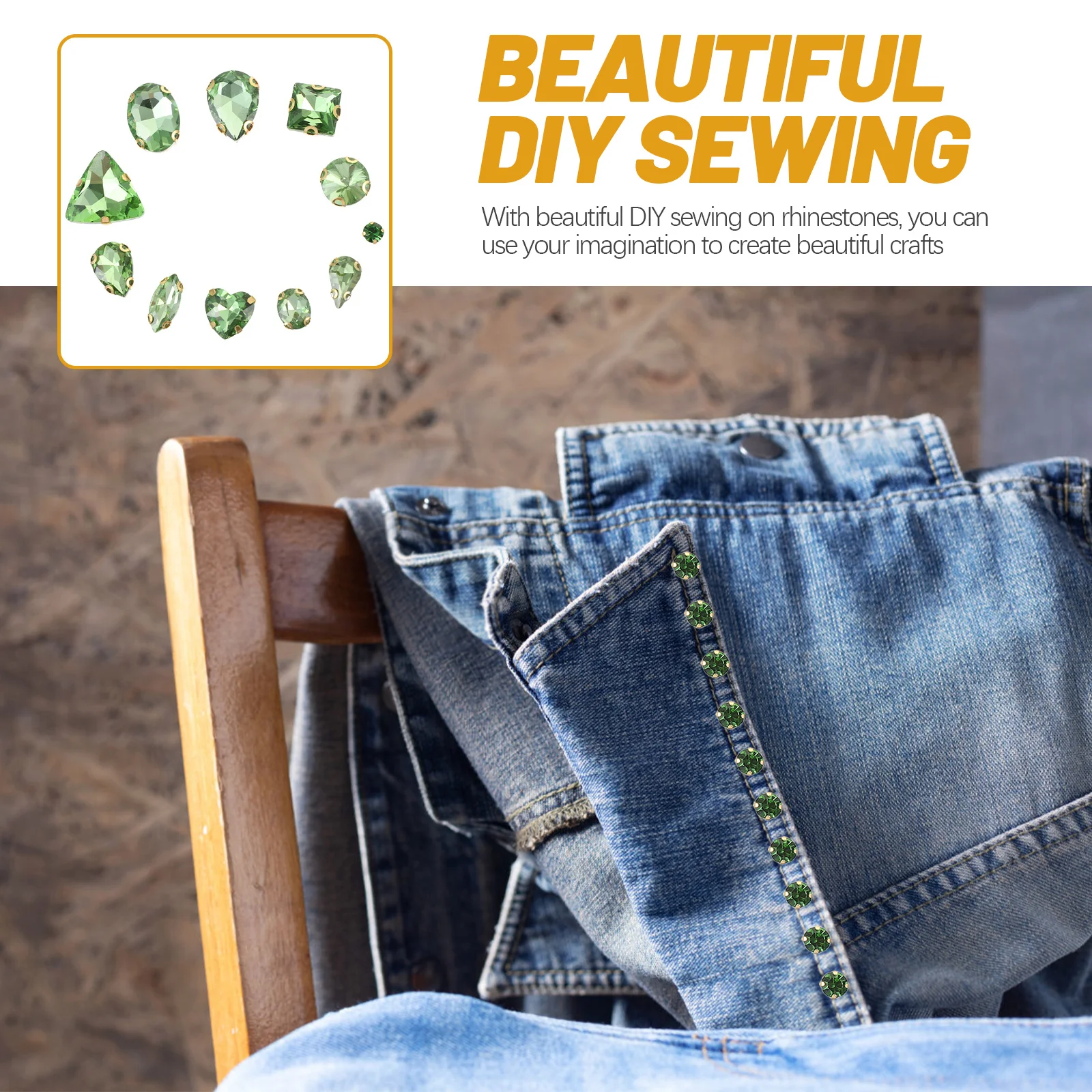 130개 유리 재봉용 라인스톤 내구성 있는 DIY 의류 액세서리 장식 재료 드레스 가방 공예용 재봉용 라인스톤