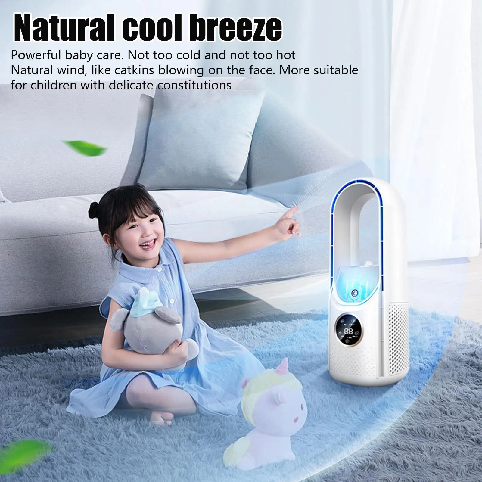 

Вентилятор запотевания Портативный охлаждающий вентилятор с запотеванием 6-скоростной летний вентилятор для горячей погоды с 6-часовым таймером автоматического выключения для офисов, общежития, спальни