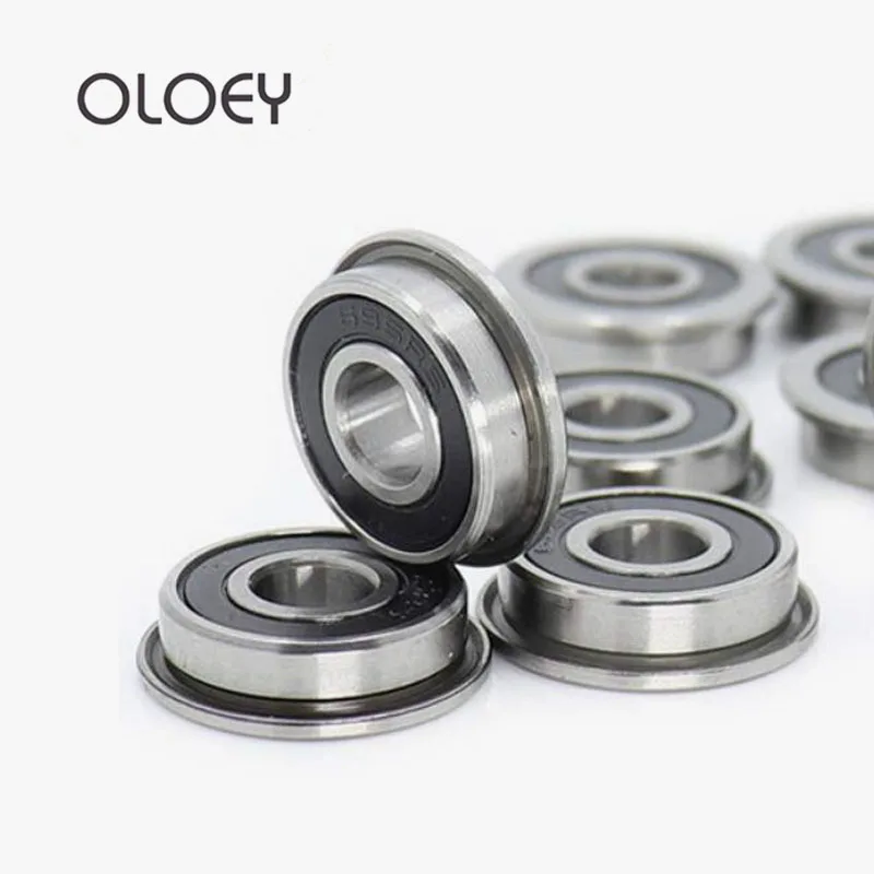 5pcs F6000/01/02/03/04/05 ZZ 2RS OLOEY Excellent Flange Bearing Miniature Deep Groove Ball Bearing Sealed Ball Bearings