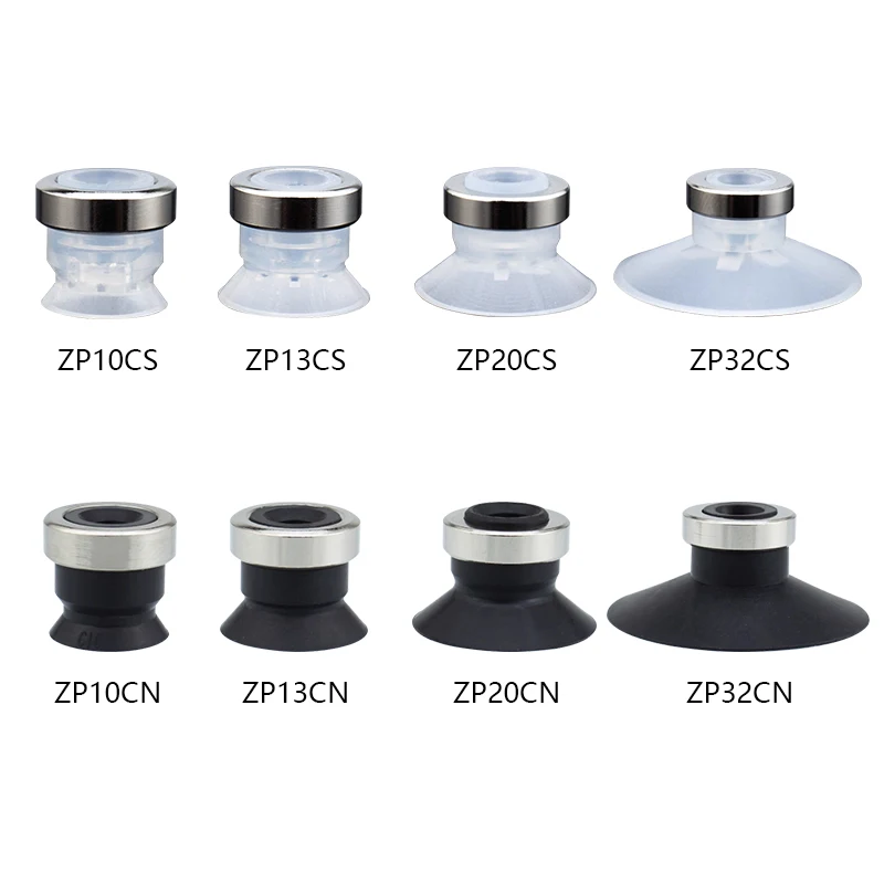 

10pcs/lot SMC Parallel Ribbed C Series Vacuum Suction Cup ZP10CS ZP13CN ZP16CS ZP20CN ZP25CS ZP32CN ZP40CS ZP50CN Retainer Strap