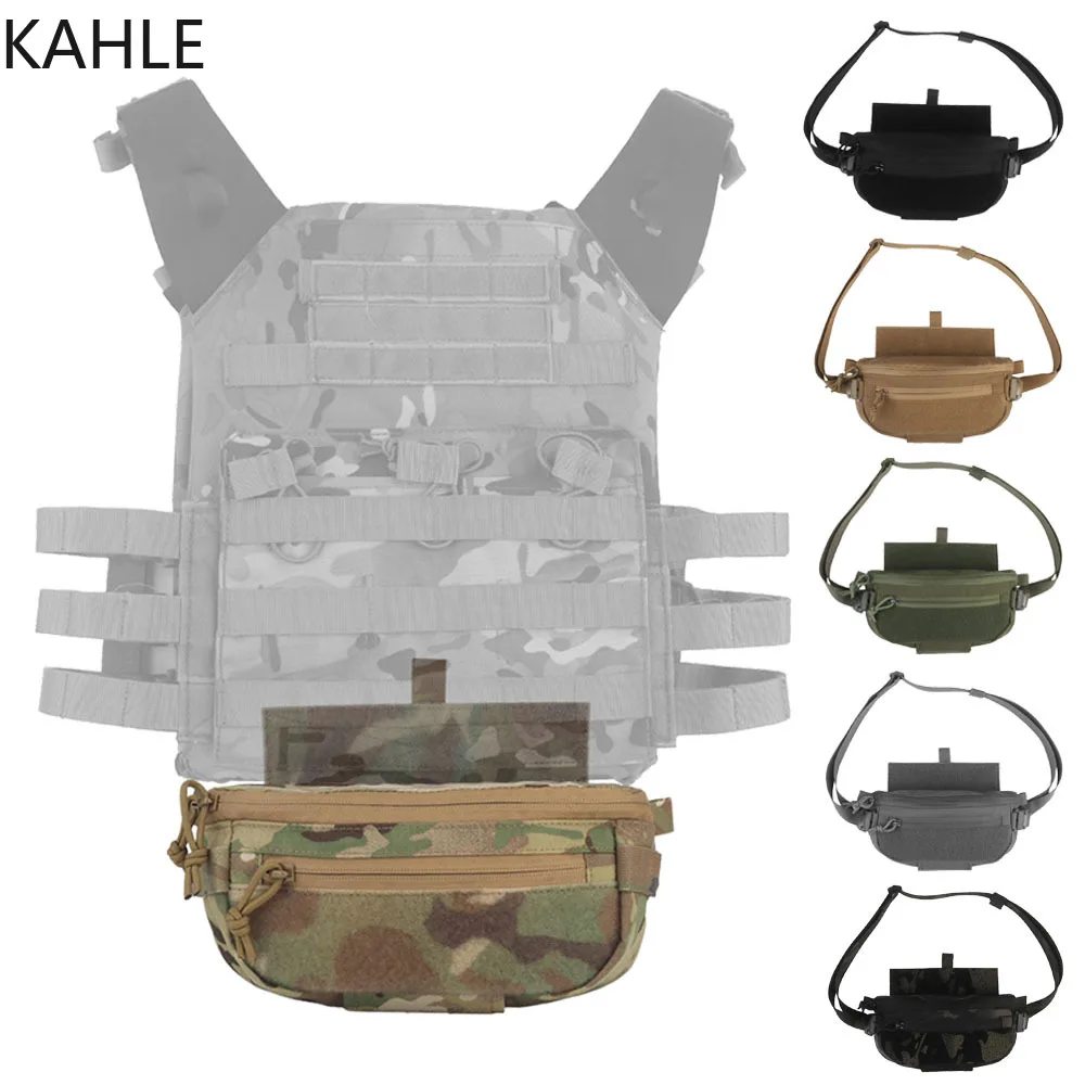 

Tactical Hanger Pouch Combat Sling Bag Quick Release Shoulder Bag for Hunting Vest Plate Carrier