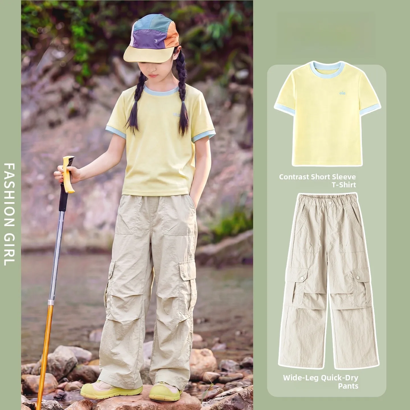 yoyo-one-girls-summer-uniform-short-sleeve-quick-dry-sports-outfit-middle-school-badminton-training-clothes-2026-new-style