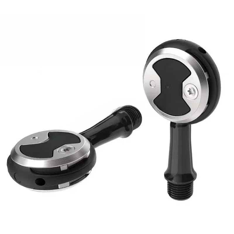Road bicycle self-locking pedal, lollipop lock pedal folding non-slip