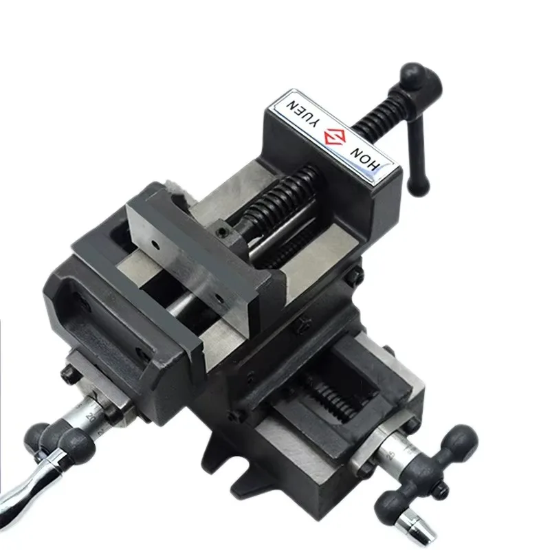 Precision Heavy Duty Cross Vise, 3 Inch Special Cross Pliers, Bench Vise for Bench Drill & Milling Machine