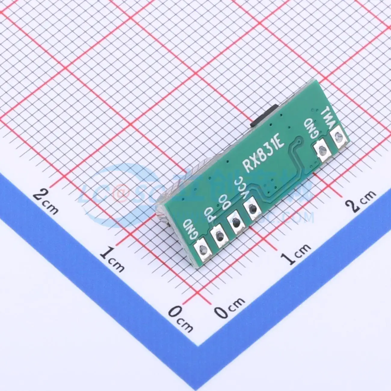 1pcs RX831E SMD 23.7x8.2mm receiver 315MHz 433.92MHz ASK RF Wireless Communication Module for Smart Home System