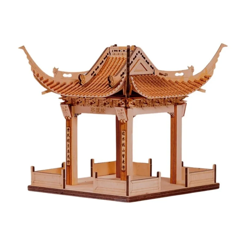 العمارة الصينية الجديدة، نموذج الطراز القديم زن، ردهة الفندق، البندول اليدوي للمناظر الطبيعية #4