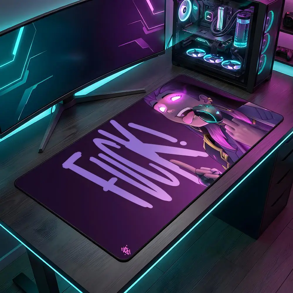 

V-valorant Reyna Mouse Pad Mousepad Large Gaming LockEdge Thickened Computer Keyboard Table Desk Mat