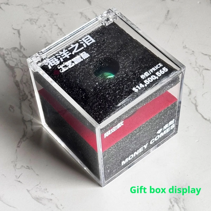 Delta Force Lichtgevende rekwisieten rond de tranen van de oceaan Het hart van de oceaan Ornamenten Lichtgevende rode modelkristallen