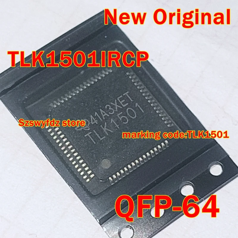 

1pcs to 10pcs TLK1501IRCP QFP-64 New Original marking code:TLK1501 0.6 TO 1.5 GBPS TRANSCEIVER