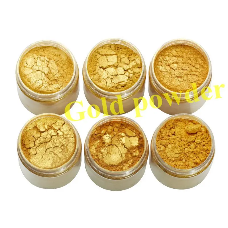 500g ouro real em pó mineral ouro glitter mica em pó para resina de cola epoxy corante pérola pigmento artesanal sabão prego maquiagem artesanato em pó