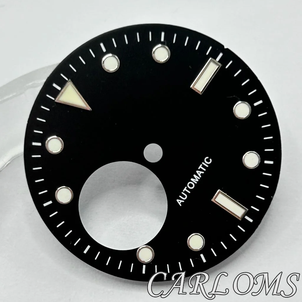 TOP 31mm NH38 Beige Blue Black Green Sterile Luminous Watch Dial