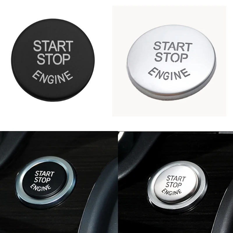 

Крышка переключателя кнопки запуска двигателя для BMW 5 6 7 серии F01 F02 F10 F11 F12 F13 2009-2013, аксессуары для автостайлинга