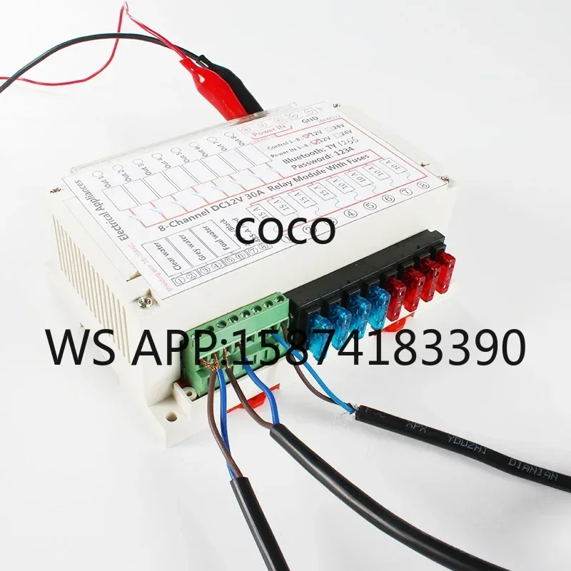 TYTXRV High Quality DC12V 8 Gang 30A Camper Control Panel Support Customization