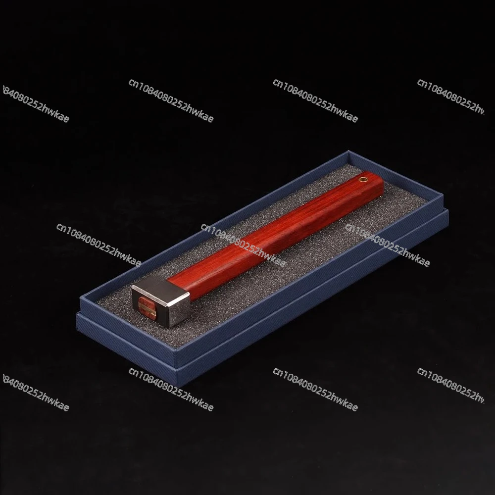 Маленький квадратный молоток 45x25 мм HRC56 + 440C, стальная головка с длинной ручкой из палисандра, классические ручные инструменты 270 г Маленький квадратный молоток 45x25 мм HRC56 + 440C, стальная головка с длинной ручкой из палисандра, классические ручные инструменты 270 г