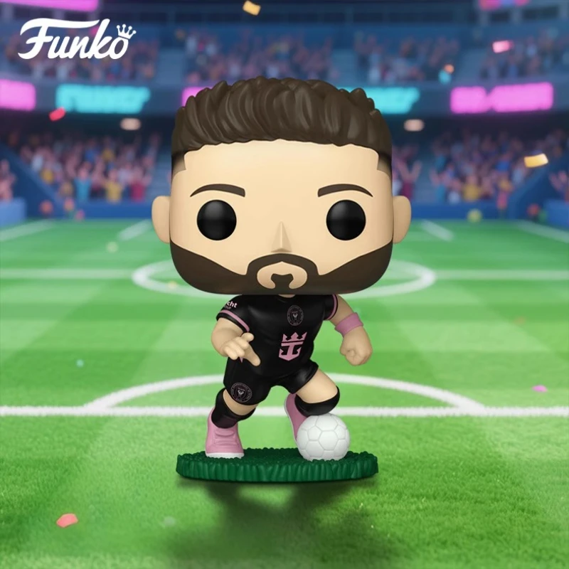 

Genuine Edition FUNKO POP Miami Jordi Alba Anime Action Figure Desktop Decoration Ornament Model Toys Assembly Collectible Model