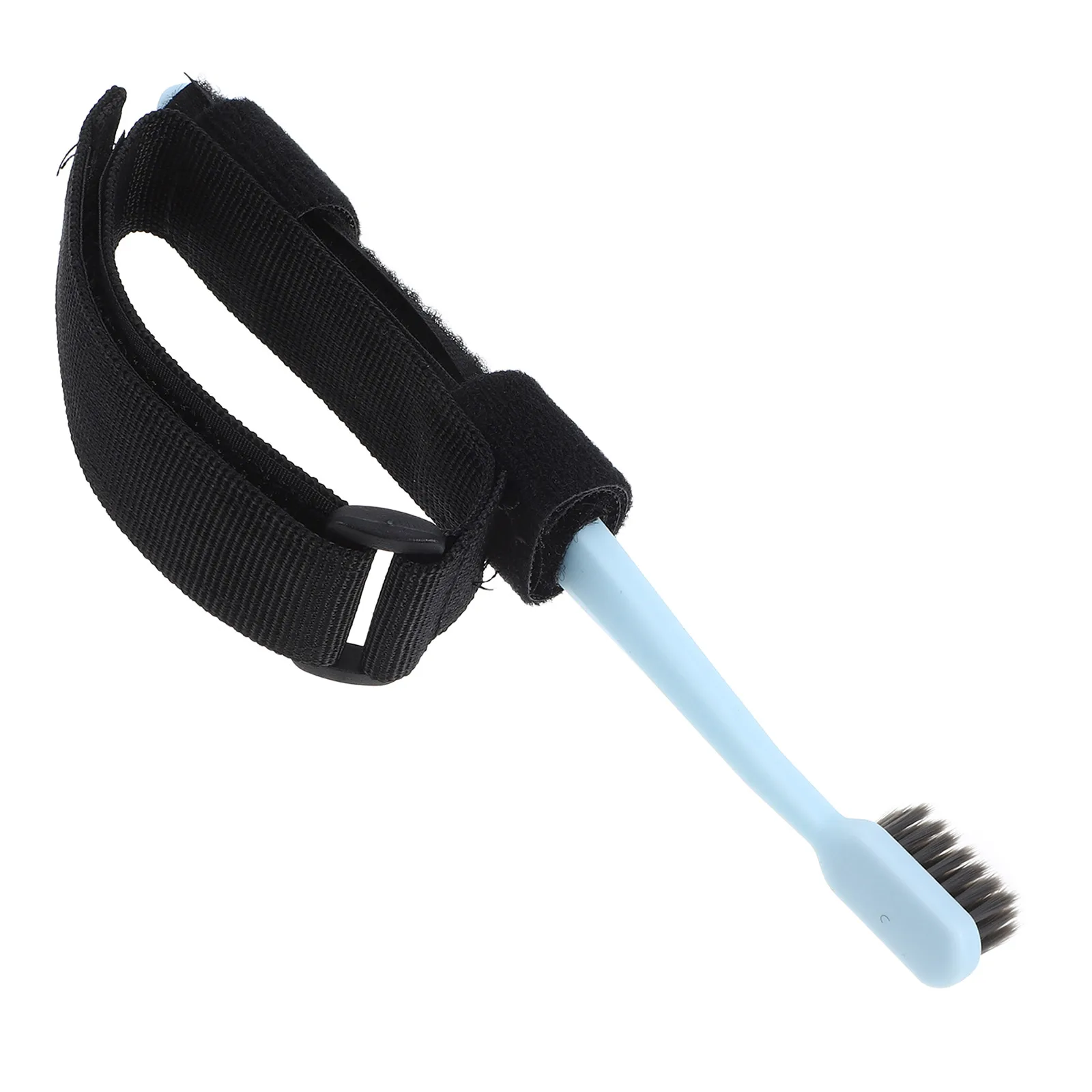 

Auxiliary Toothbrush for Elderly Disabled Finger Strap Toothbrush Soft Bristles Safe Reliable Detachable Design