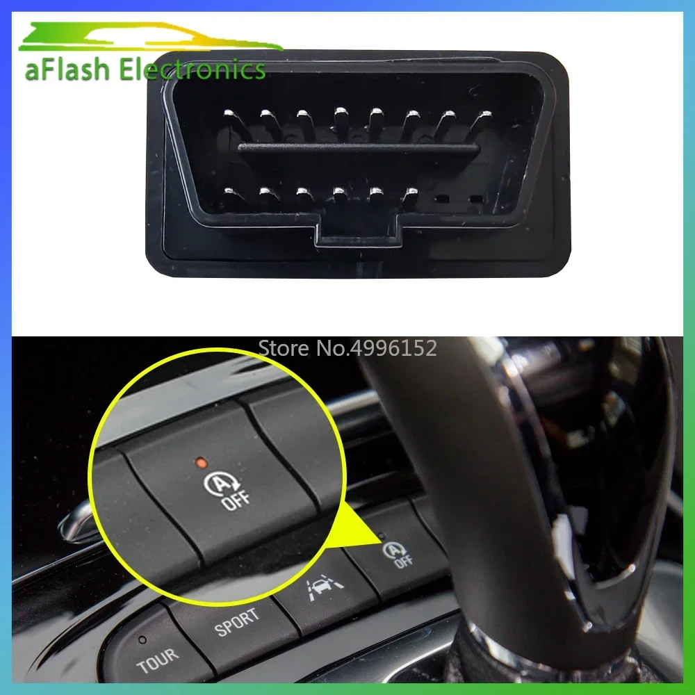 

For Buick Regal 2018-2023 Holden ZB Commodore OBD2 Car Auto Start Stop Canceller Eliminator Closer Disabler Plug and Play